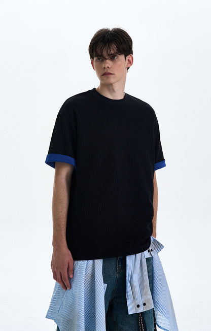 MADWITCH COLOR BLOCK SHORT TEE #C1980C25