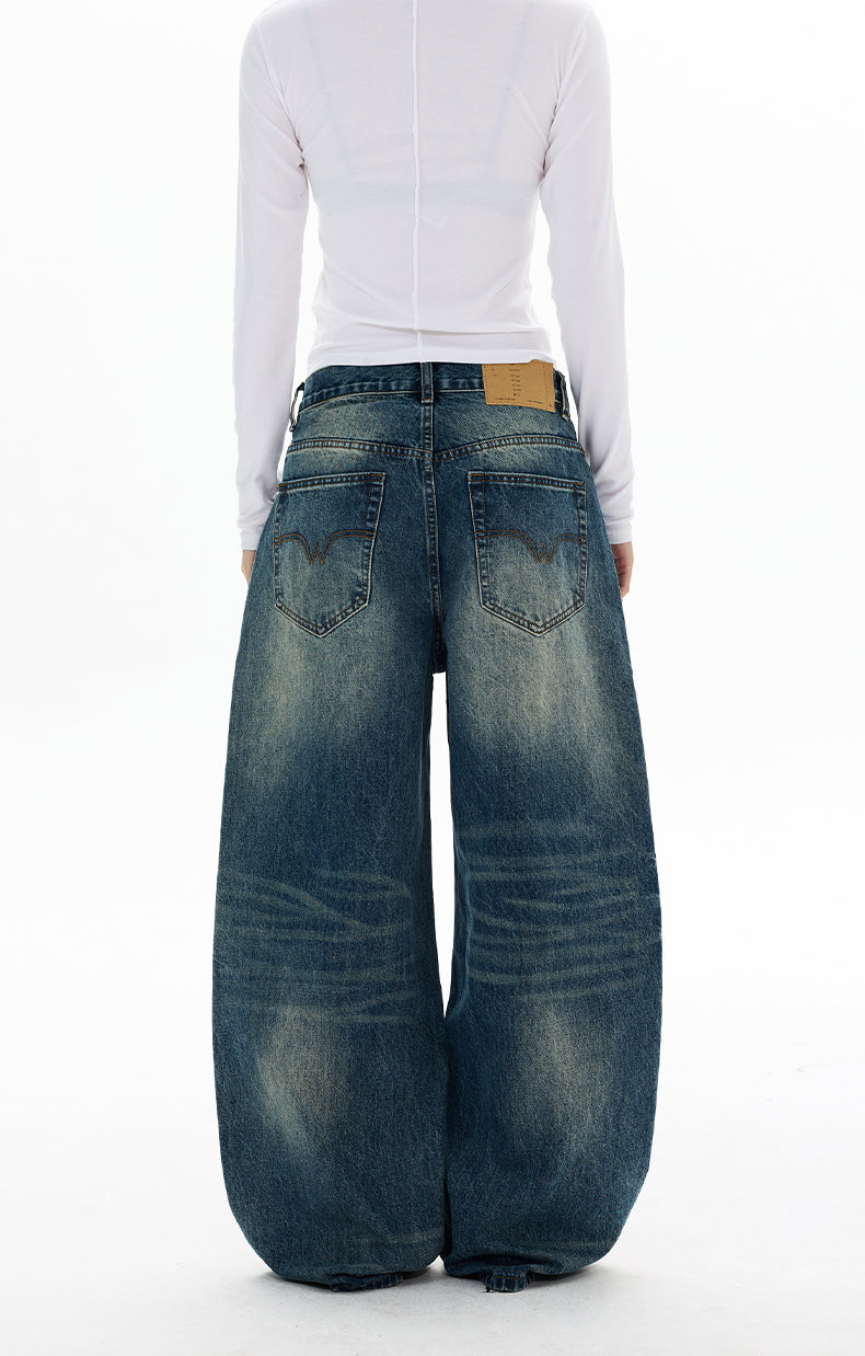 MADWITCH VINTAGE WASHED VIBE JEANS #CK9737