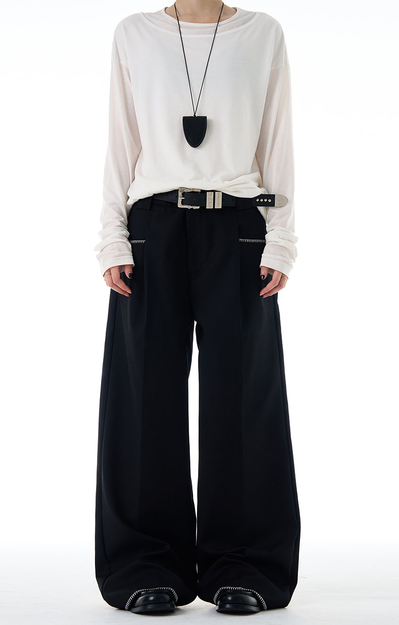 MADWITCH DRAPEY CASUAL TROUSERS #CK6662