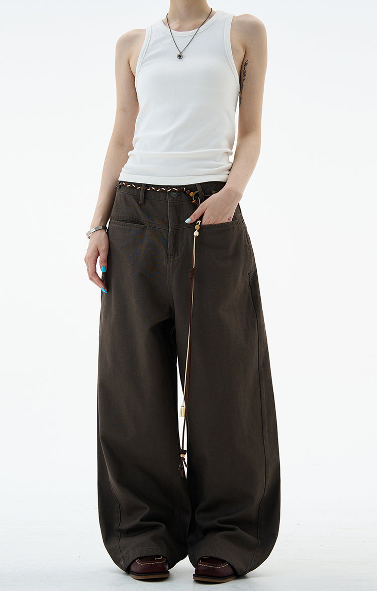 MADWITCH INSIDE-OUT UTILITY TROUSERS #CK6863