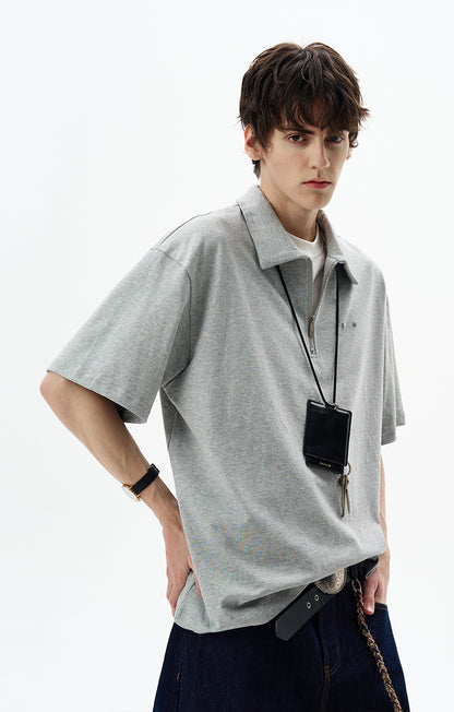 MADWITCH ZIPPED POLO TSHIRT #6977