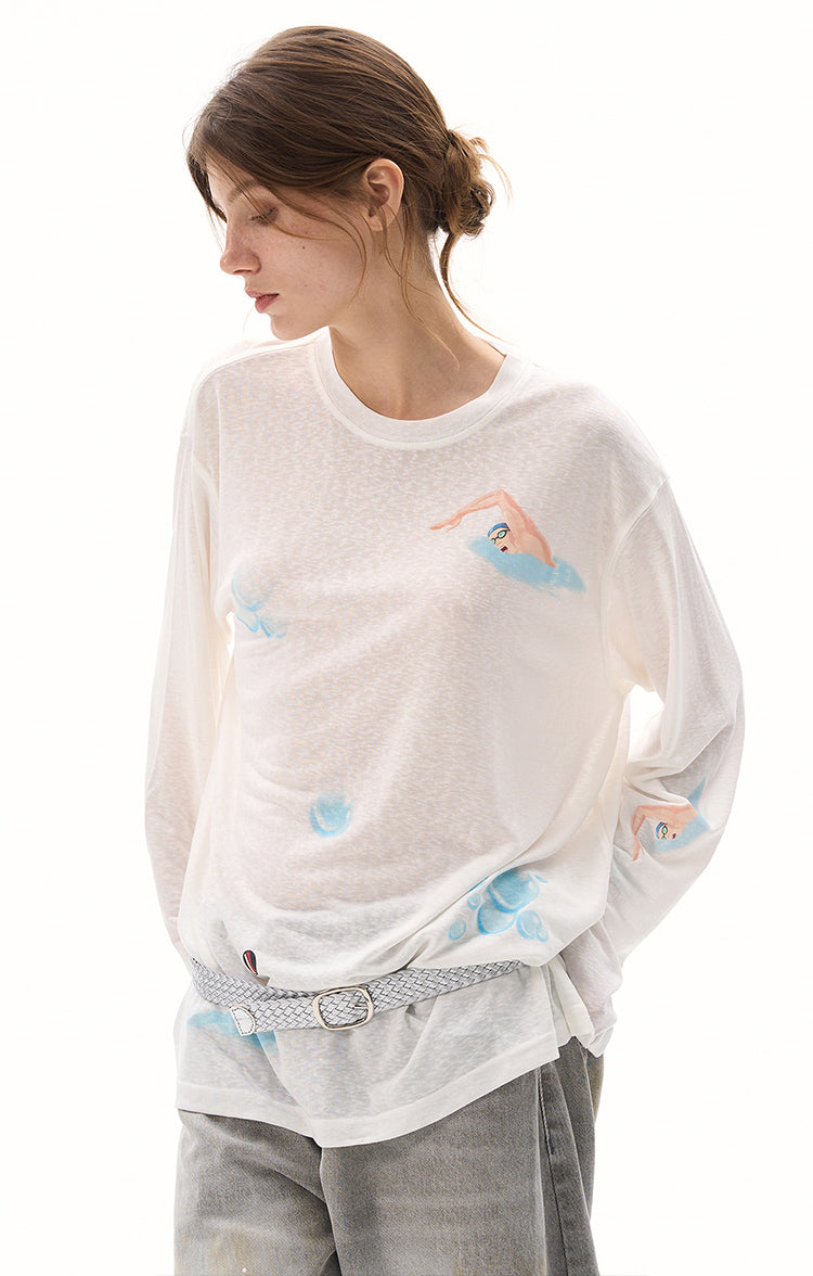 MADWITCH BREATHABLE OVERSIZED TOPS #880288