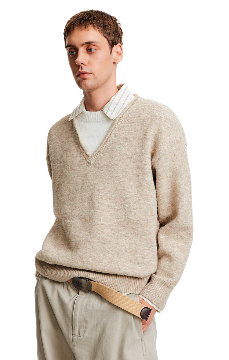 MADWITCH FAUX LAYER KNIT #68952