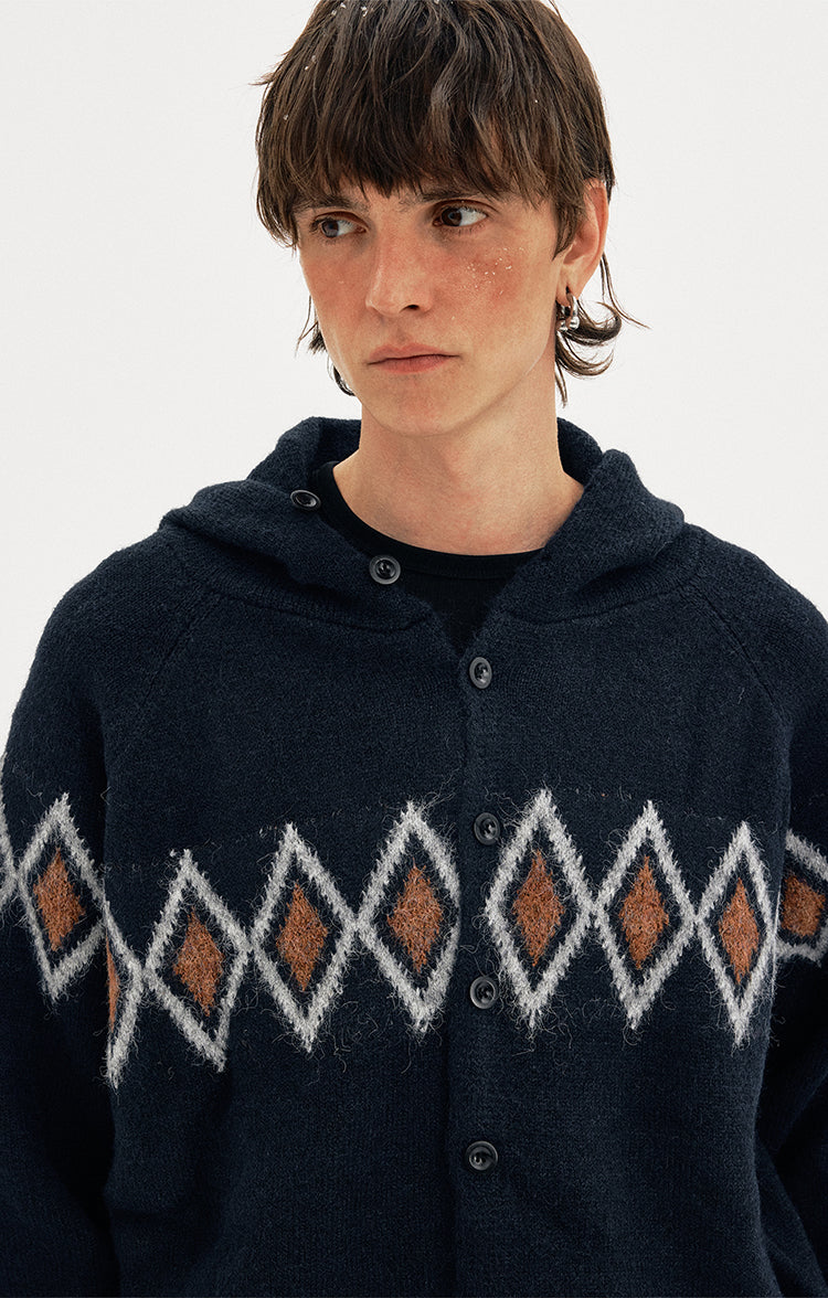 MADWITCH TWIST HOOD SWEATER #8962