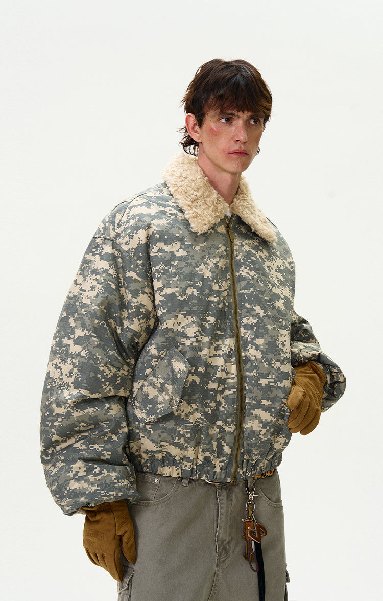 MADWITCH CAMOFLAGE BOMBER JACKET #0194