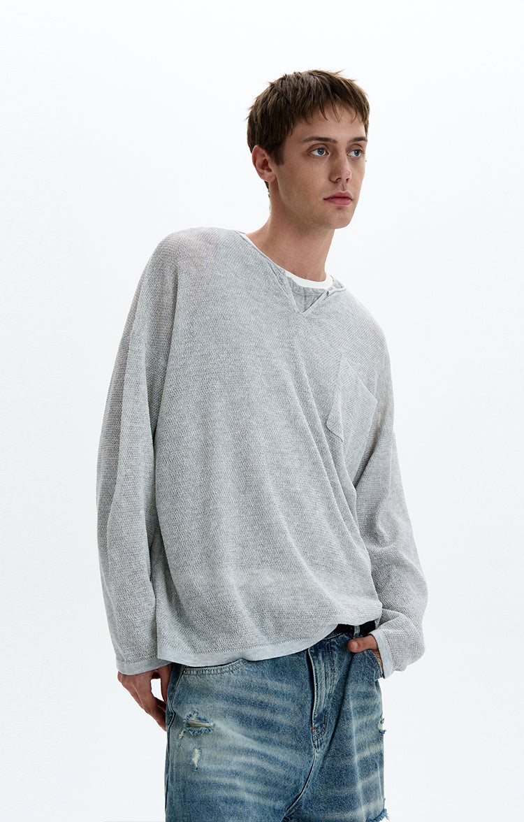 MADWITCH RELAXED VIBE KNIT SWEATER #68801
