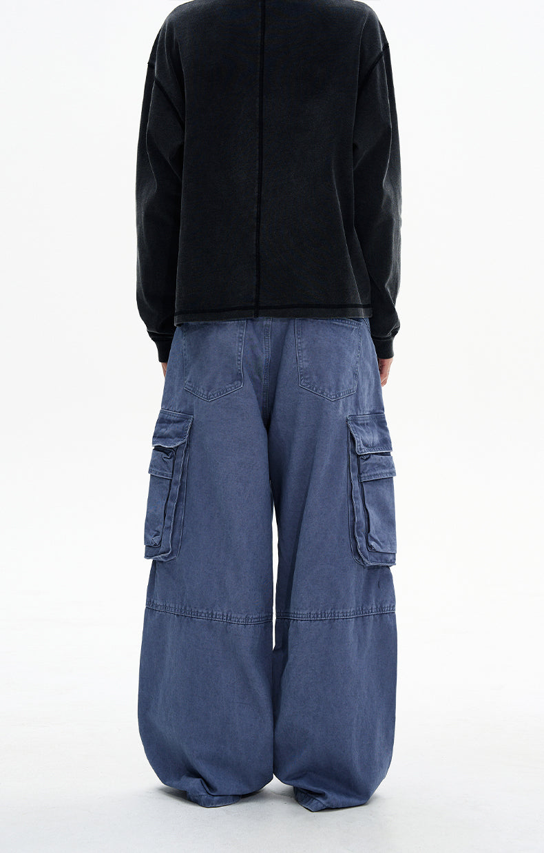 MADWITCH BLEU PLEAT PANTS #DR6815