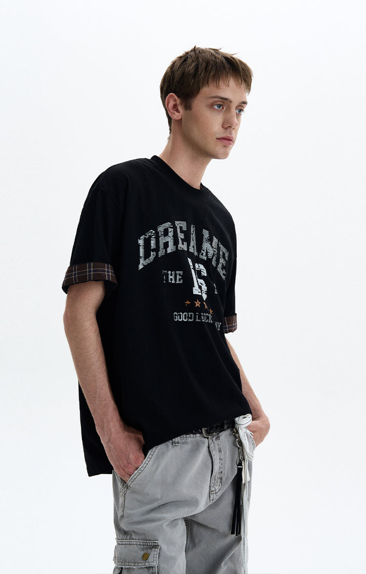 MADWITCH CONTRAST SLEEVE TEE #990511