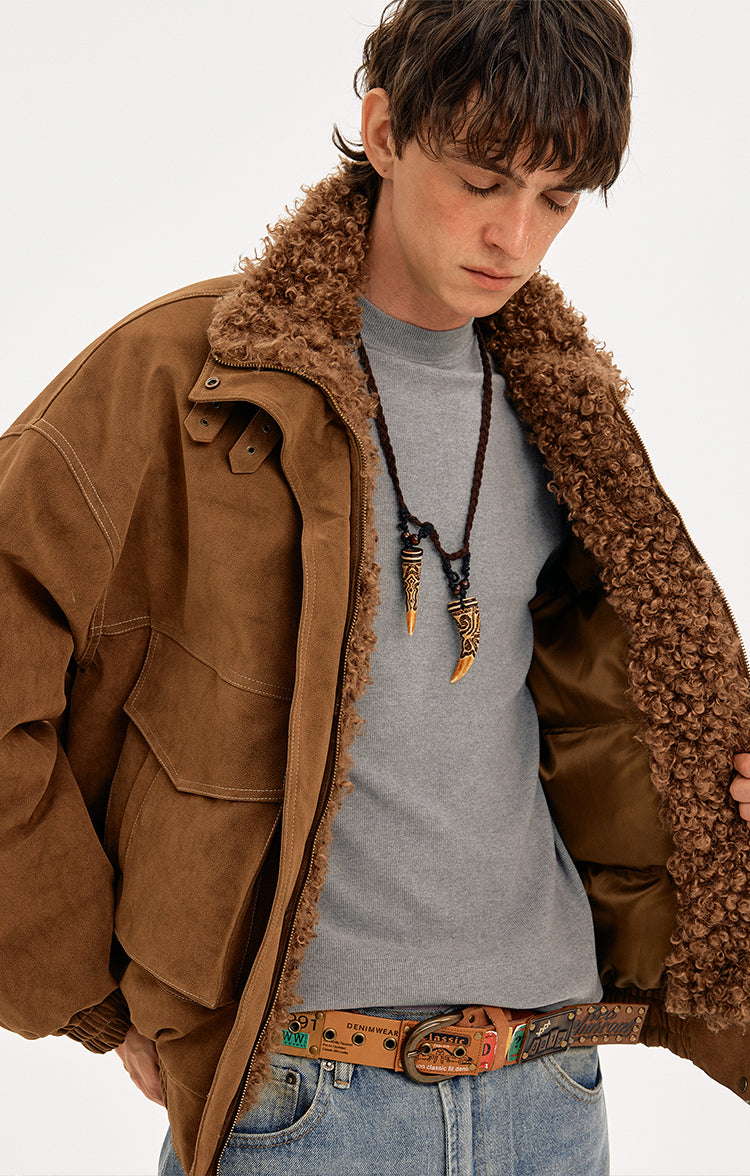 MADWITCH VINTAGE FUR PARKA #AW25506