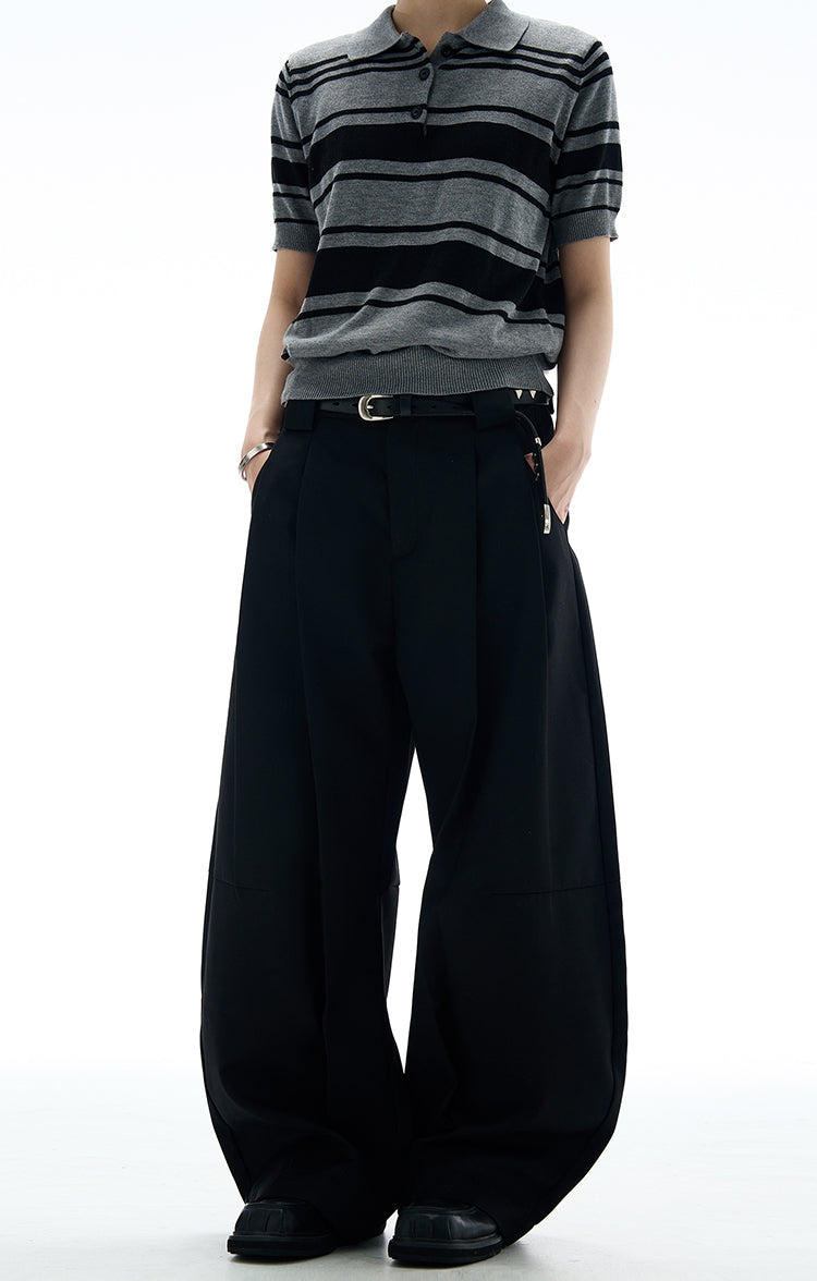 MADWITCH WIDE LEG BAGGY SUIT PANTS #CK6680