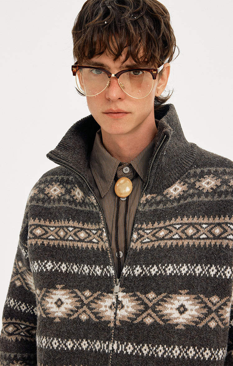 MADWITCH FAIR COLOR KNIT JACKET #991125