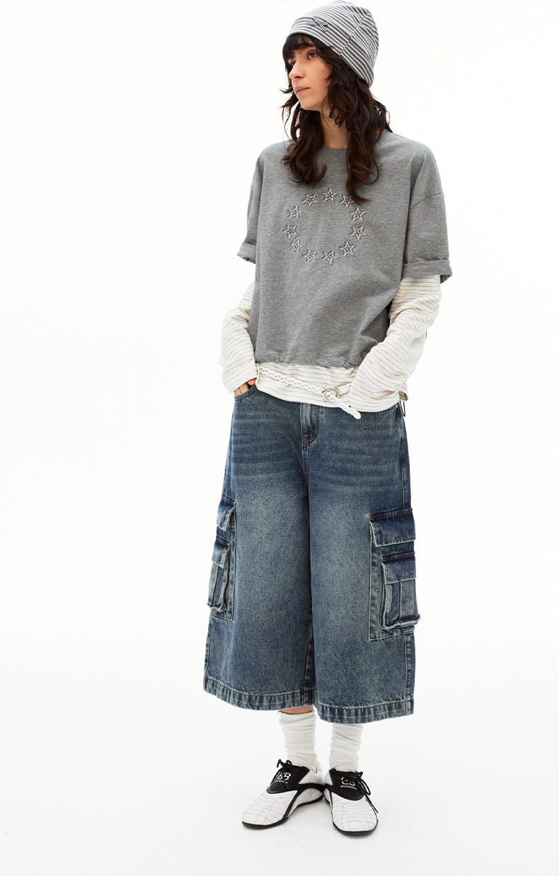 MADWIT UTILITY CARGO SHORTS #K737