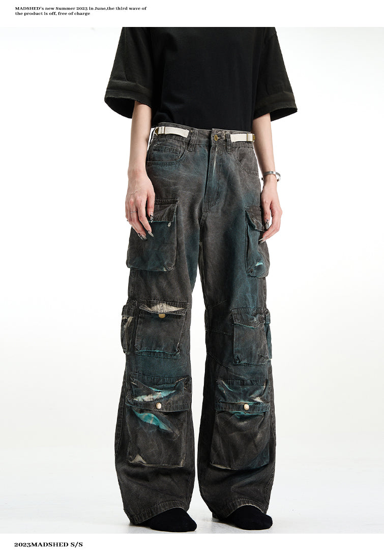 MADWITCH VINTAGE CARGO PANTS #K3185