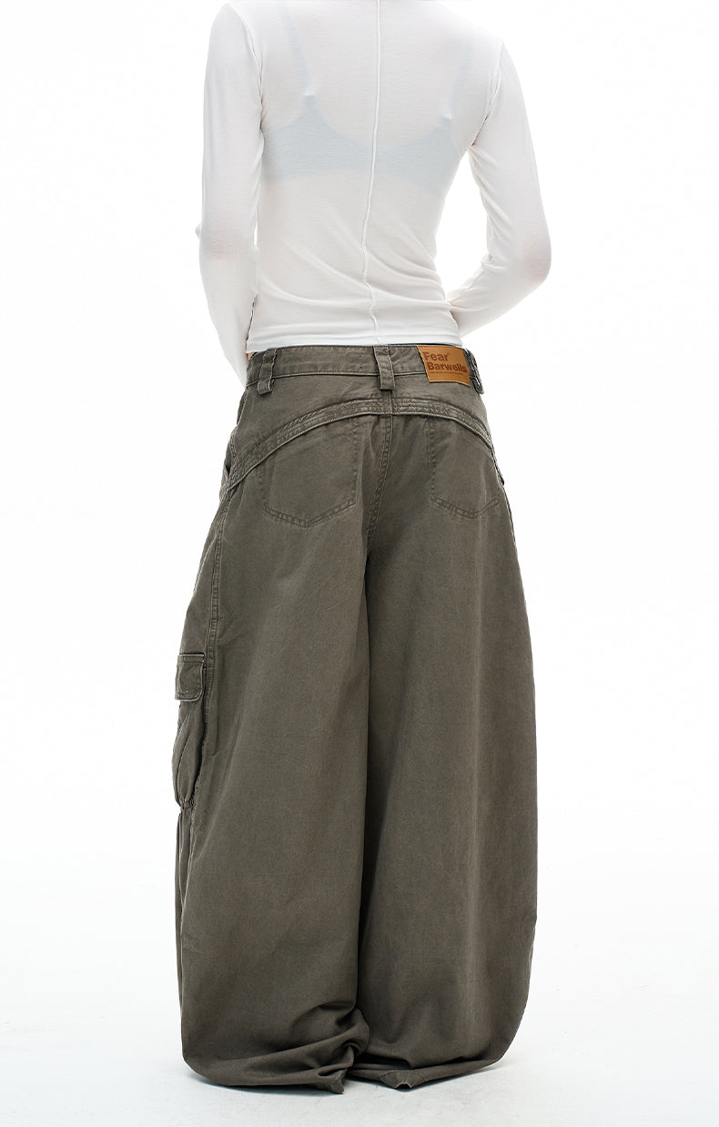 MADWITCH PLEAT CARGO PANTS #6230