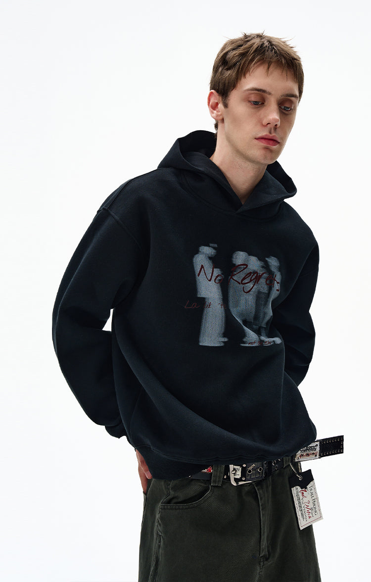 MADWITCH UNISEX GRAPHIC HOODED SWEATSHIRT #RH51