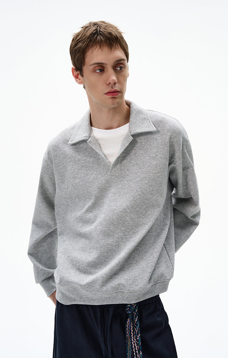 MADWITCH UNISEX V-NECK PULLOVER SWEATSHIRT #C335Q25