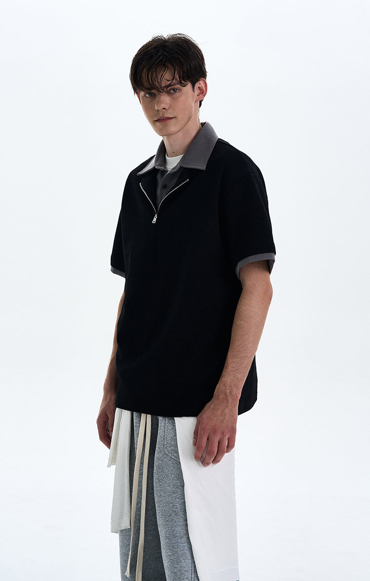 MADWITCH DOUBLE LAYERED T-SHIRT #C1766C25