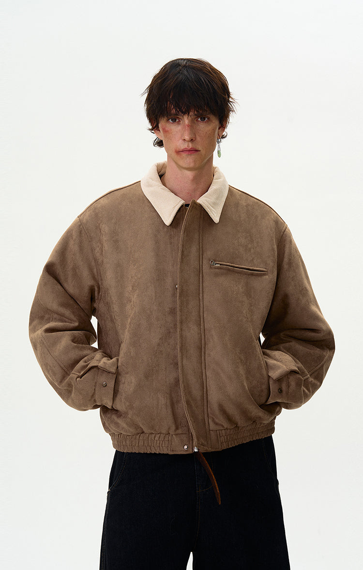 MADWITCH LEATHER PADDED COTTON JACKET #RW129