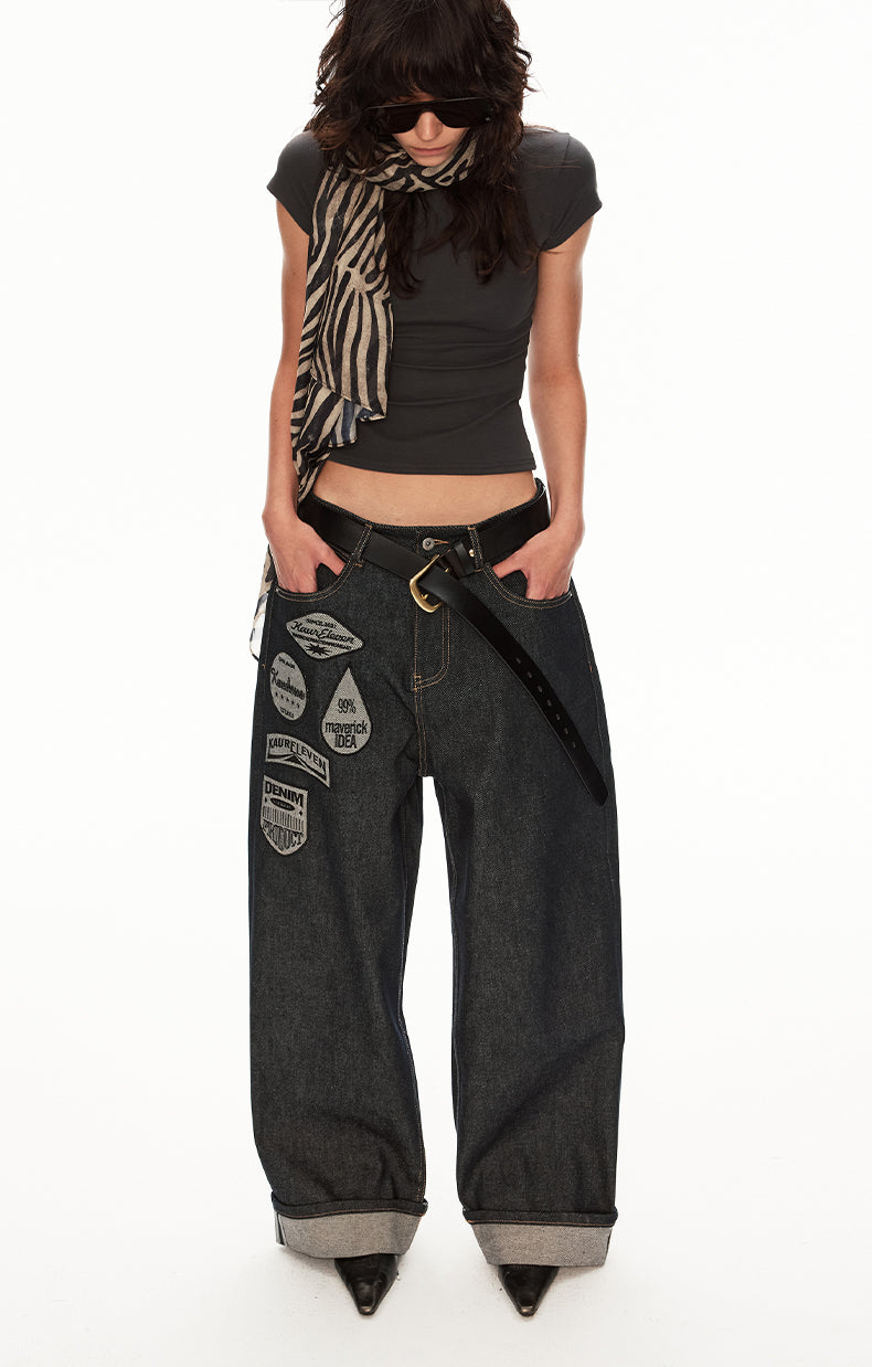 MADWIT HIGH STREET STRAIGHT JEANS #GPC3609