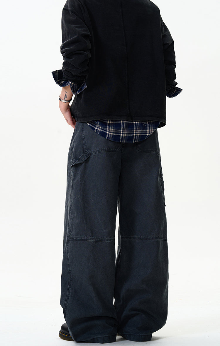 MADWITCH STREET STYLE STRAIGHT-LEG JEANS #CK3355