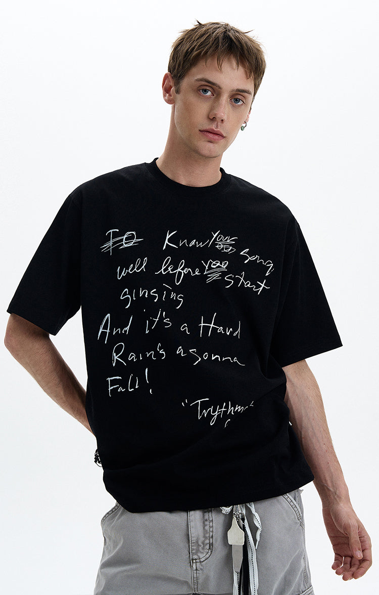 MADWITCH GRAFFITI CASUAL TEE #27312