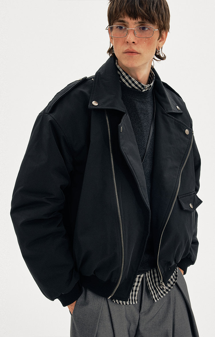 MADWITCH DIAGONAL UTILITY COAT #2553