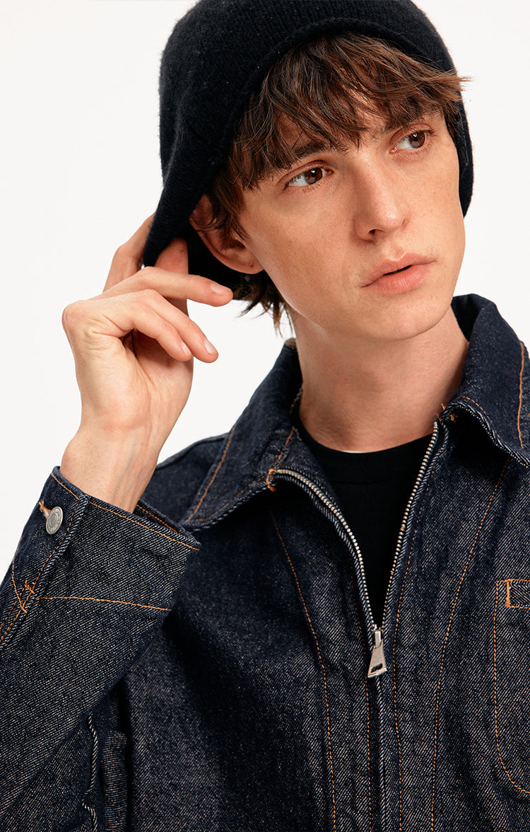 MADWITCH RAW DENIM MULTI-POCKET JACKET #CW1337
