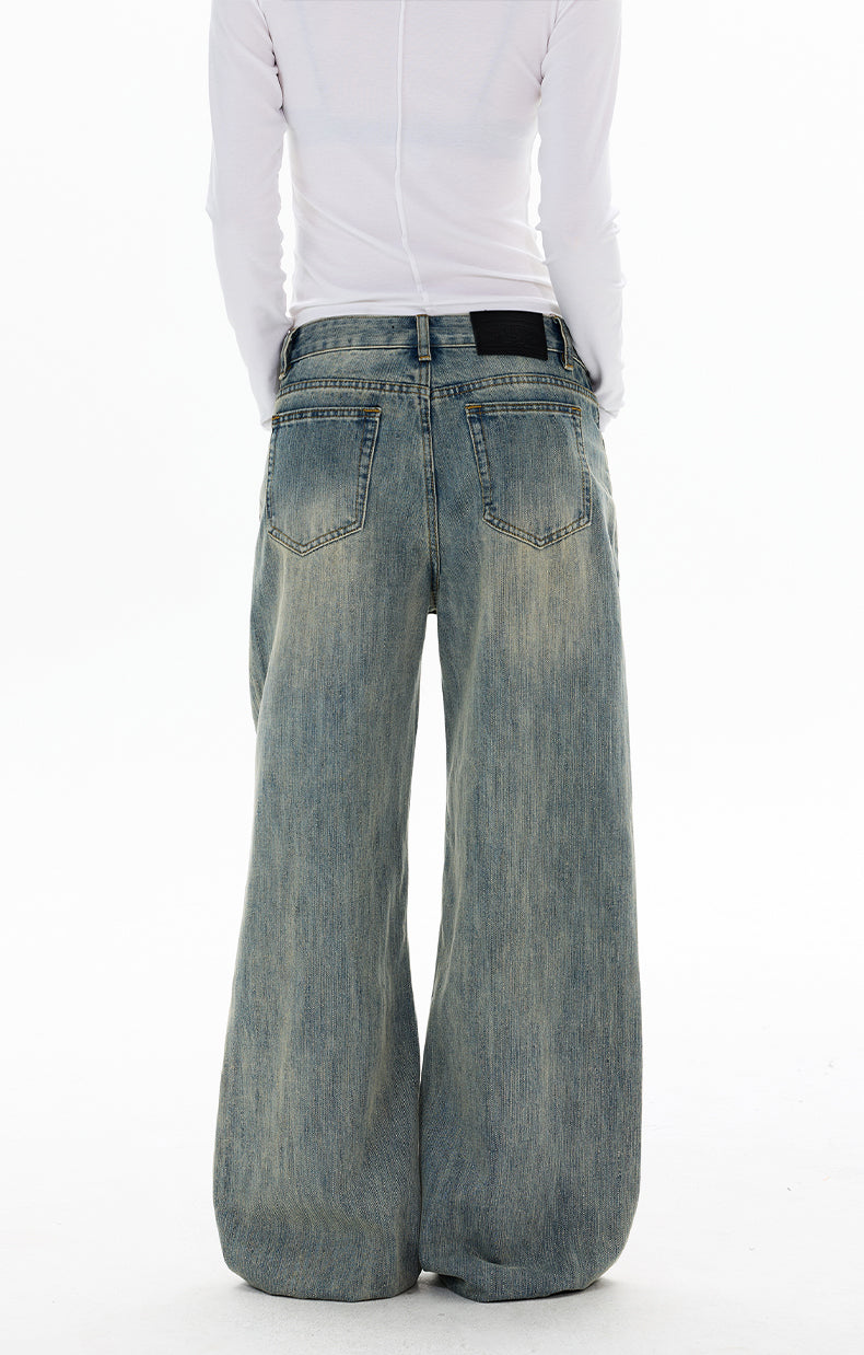 MADWITCH BAMBOO WASH STRAIGHT JEANS #GPC5577N