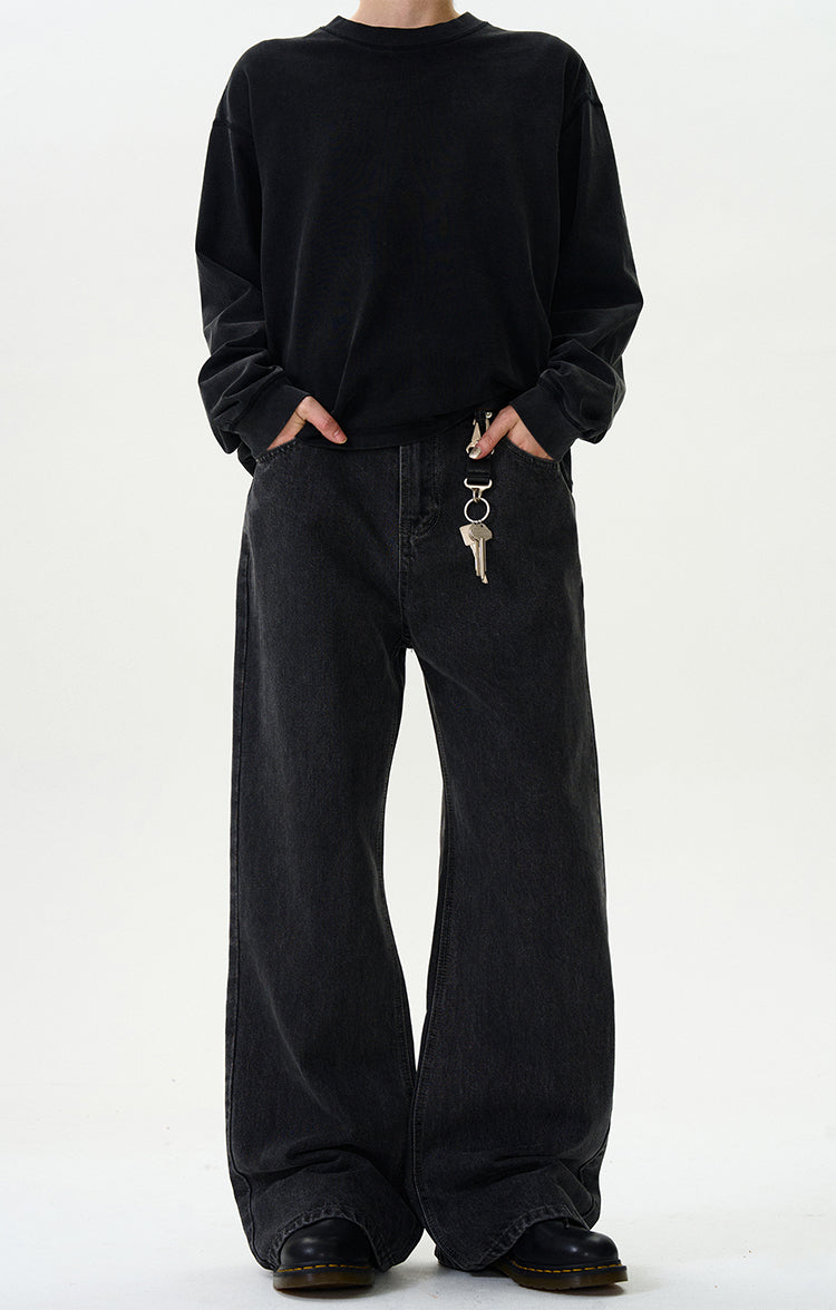 MADWITCH WASHED VINTAGE DENIM JEANS #WHOA064
