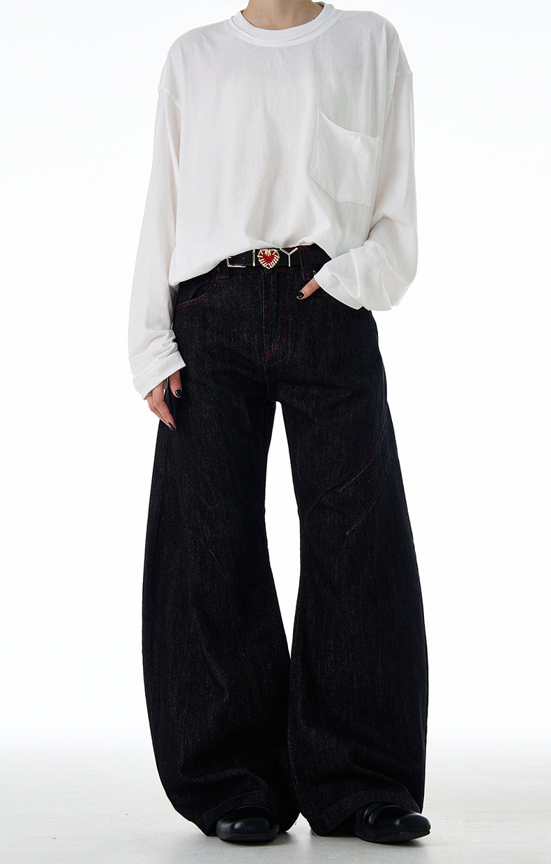 MADWITCH VINTAGE ANKLE-WRAP DENIM #G6697