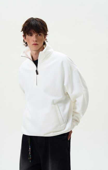 MADWITCH HIGH-NECK WINDPROOF SWEATSHIRT #0189