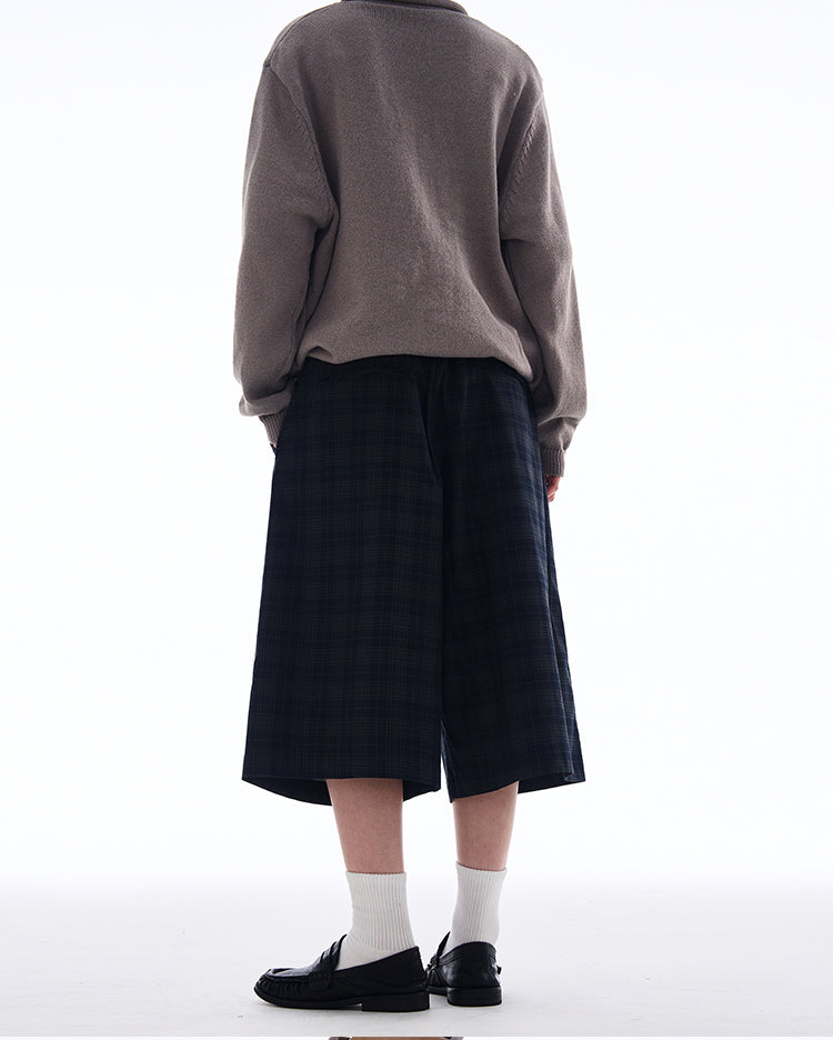 MADWITCH NEUTRAL VINTAGE CROPPED PANTS #L486