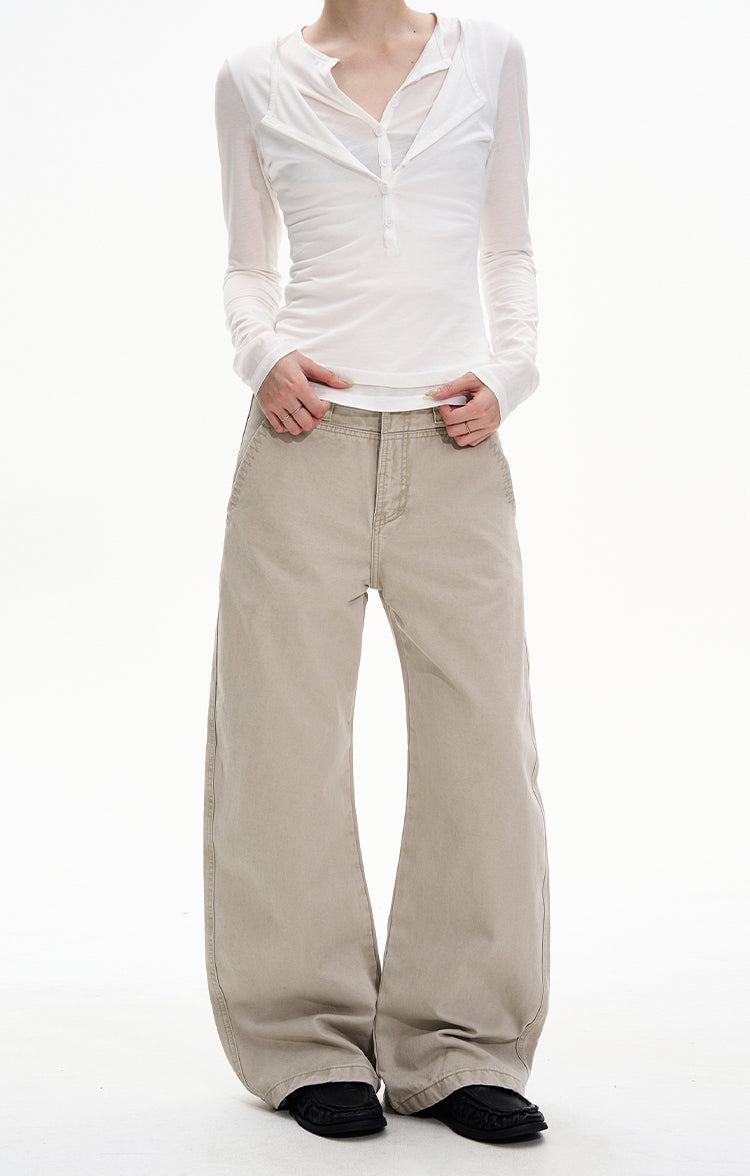 MADWITCH CLEAN SLUNG TROUSERS #CK3573