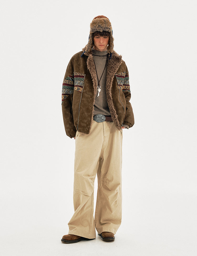MADWITCH FOLK SUEDE PARKA #MY0210