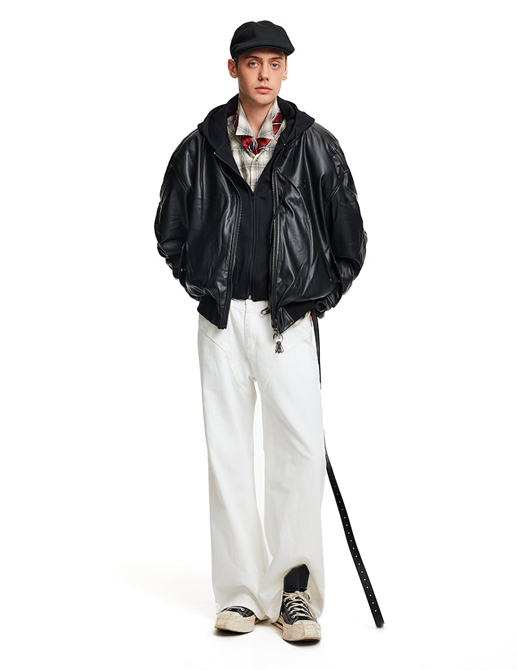 MADWITCH FAUX HOOD LEATHER #AW6883