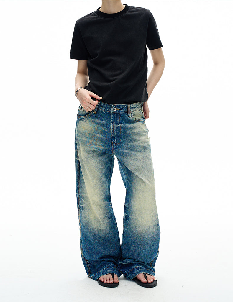 MADWITCH GRUNGE STRAIGHT DENIM #GPC5519