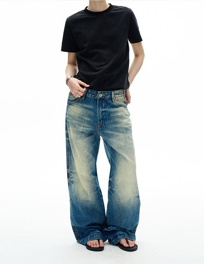 MADWITCH GRUNGE STRAIGHT DENIM #GPC5519
