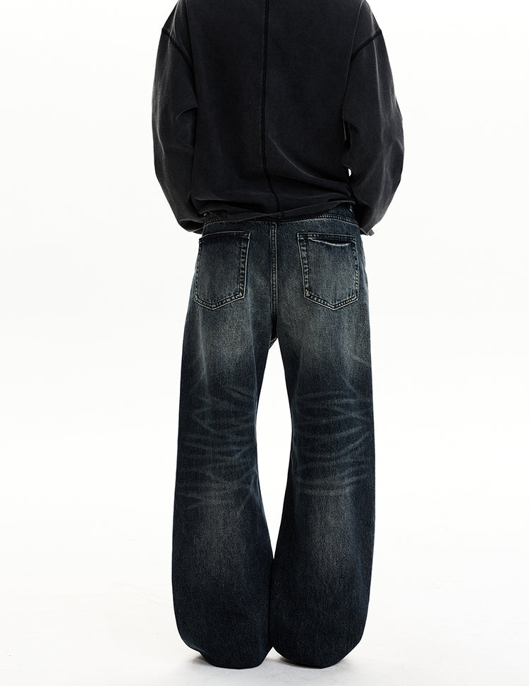 MADWIT CHDARK BLUE WASHED JEANS #CK5568