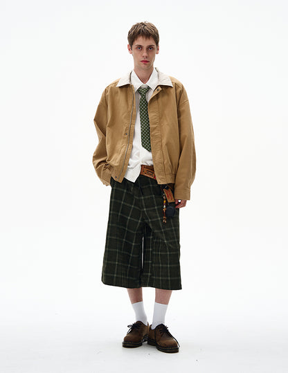 MADWITCH EARLY FALL CROPPED FLIGHT JACKET #UTU025