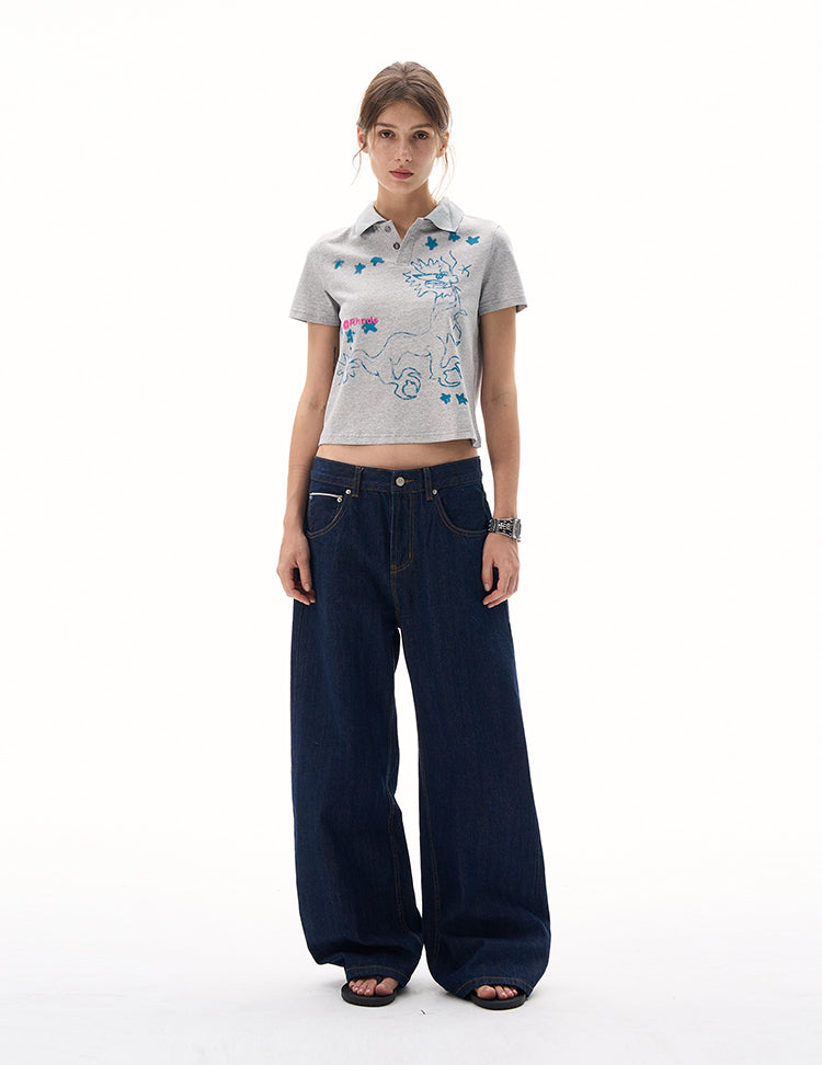 MADWITCH SUMMER PRINTED T-SHIRT #L989