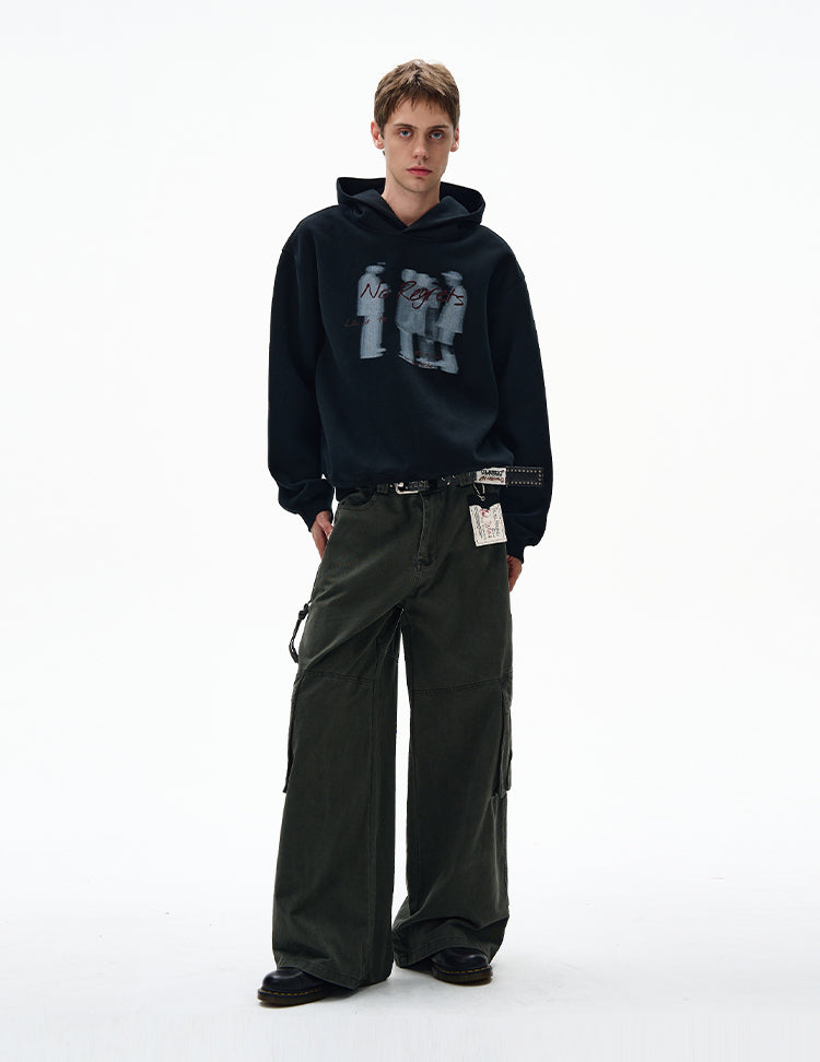 MADWITCH UNISEX GRAPHIC HOODED SWEATSHIRT #RH51