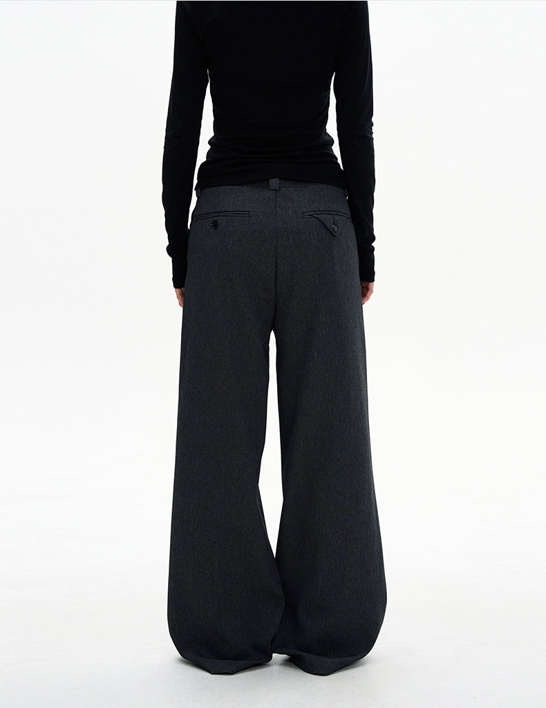 MADWITCH DIAGONAL FOLD PANTS #GPC6900