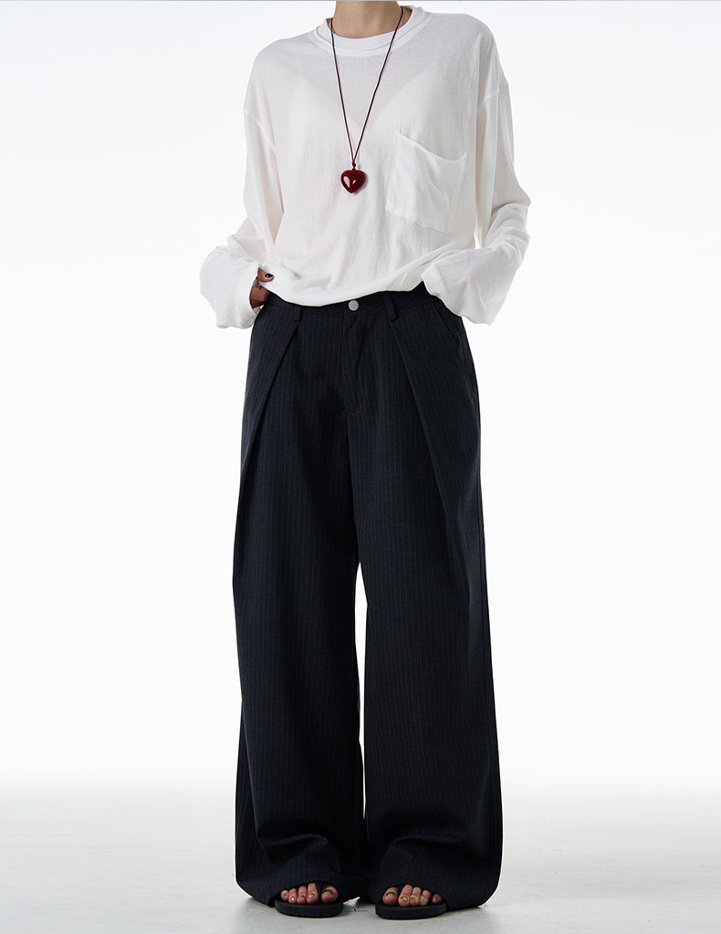 MADWITCH LUXURY STRIPED TROUSERS #C905