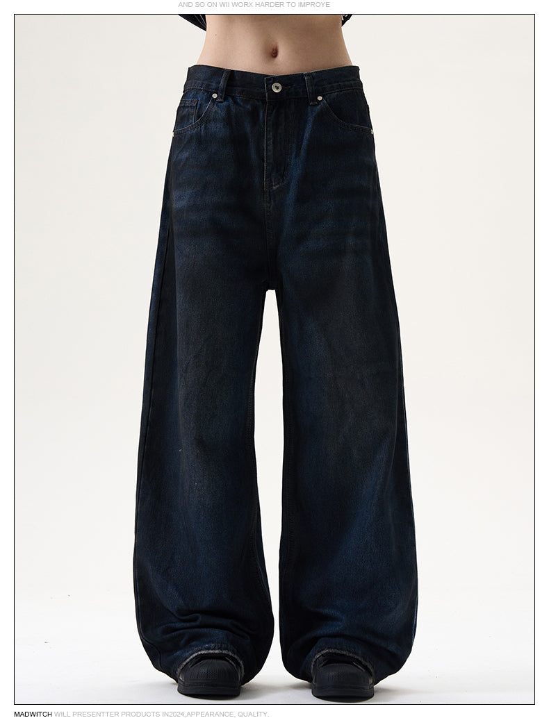 MADWITCH HEAVY SPLATTERED JEANS #BKJ25150
