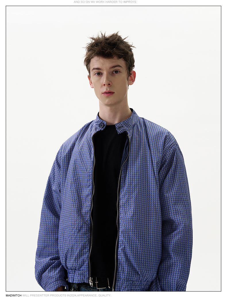 MADWITCH REVERSIBLE CHECKERED JACKET #27247