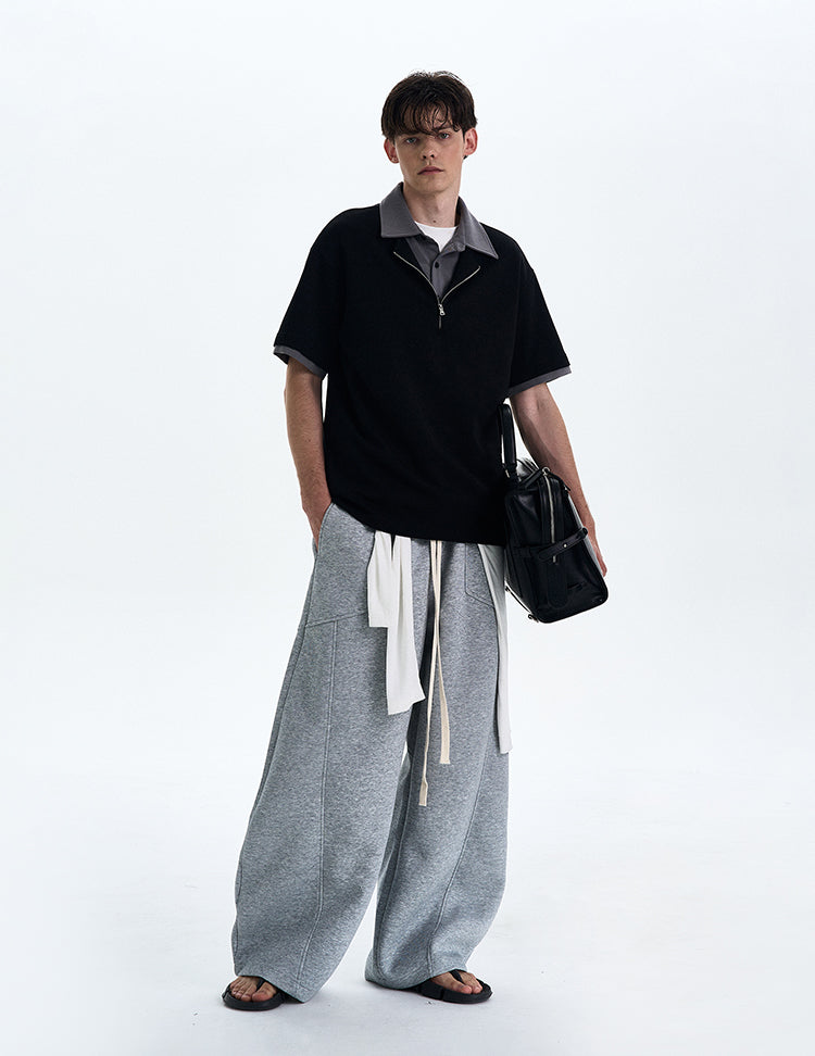 MADWITCH DOUBLE LAYERED T-SHIRT #C1766C25