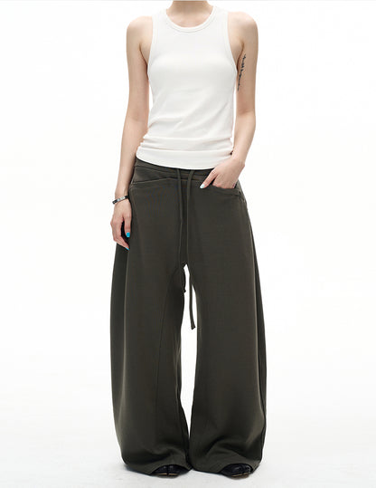 MADWITCH VINTAGE CURVED PATCH SWEATPANTS #C928