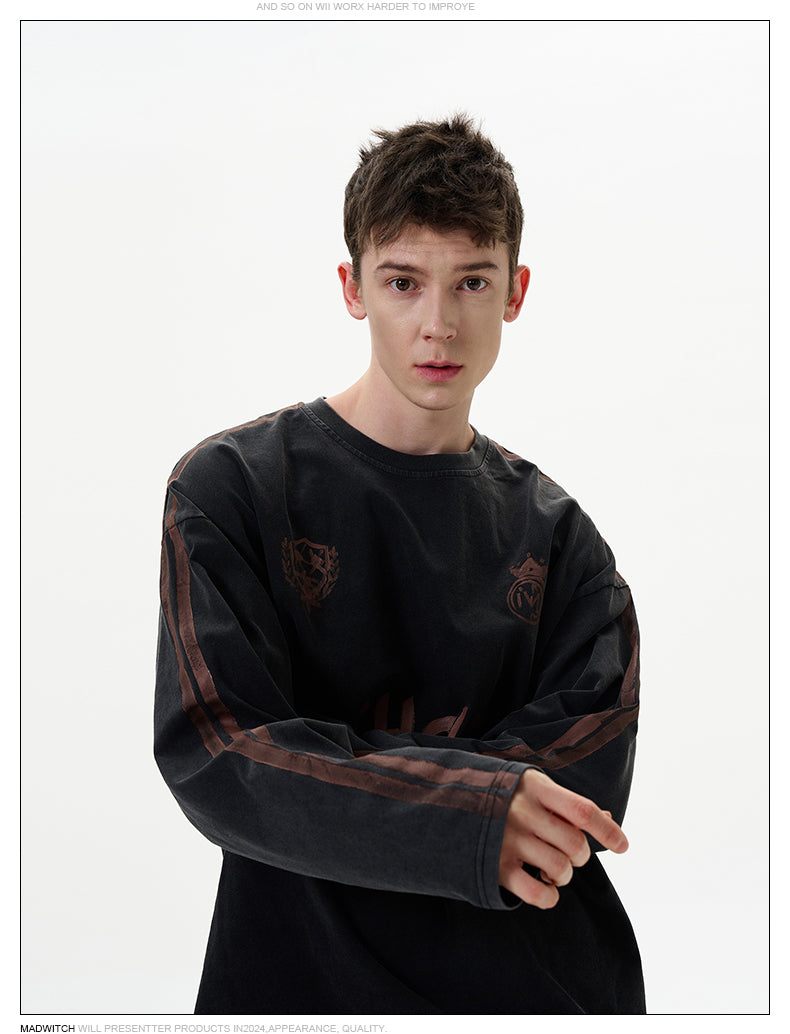 MADWITCH LOOSE LONG-SLEEVE JERSEY #8351