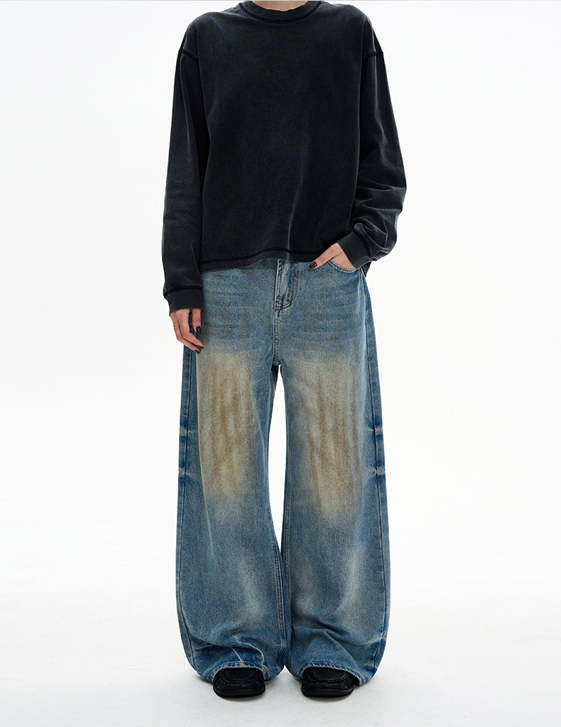 MADWITCH DIRTY STRAIGHT DENIM #9940