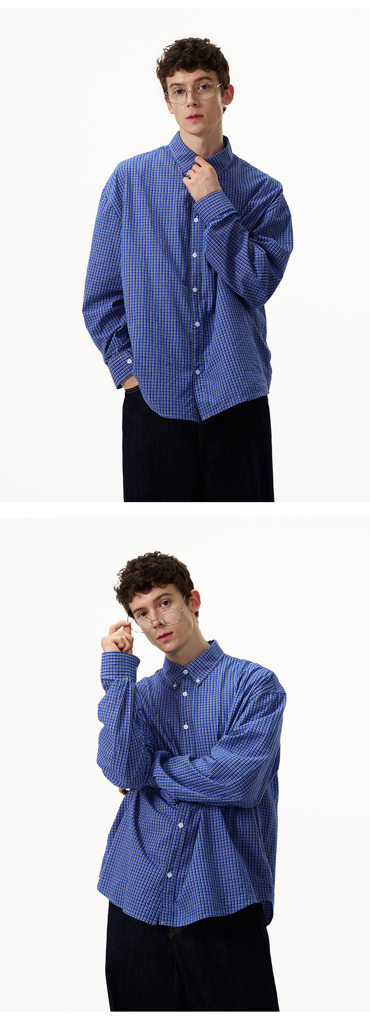 MADWITCH CLASSIC BLUE SHIRT #MD4001